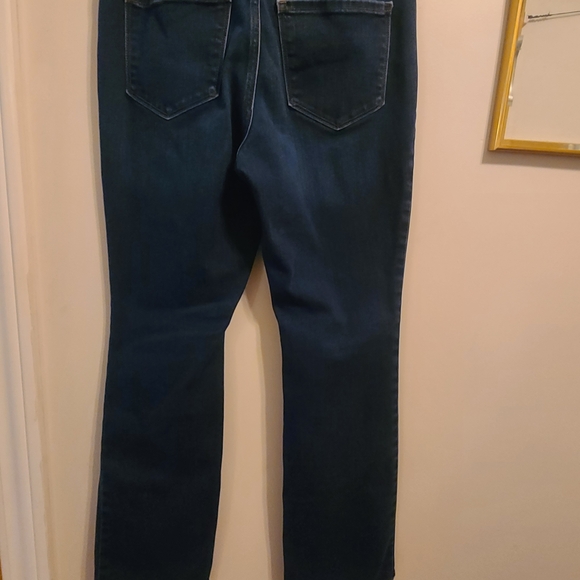 Old Navy Dark Blue Boot Cut Jeans - Picture 2 of 2